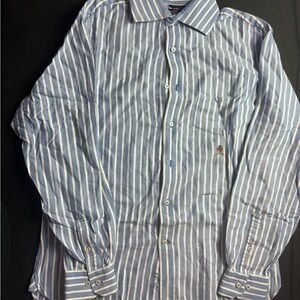 Vintage 90s Tommy Hilfiger Button-Down Shirt Size Medium In Excellent Condition